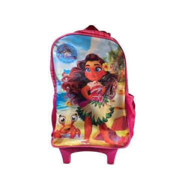 Imagem de Mochila de Rodinhas Infantil Princesa do Mar Escola Praia FIRST Sortid