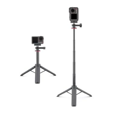 Imagem de MAXCAM Bastão de selfie para DJI Osmo Action 5P/4/3 51 cm tripé de mesa portátil extensível e leve