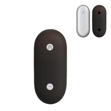 Imagem de Oshmirian Capa para gravador PLAUD Note Pro/NotePin AI – Capa protetora de silicone fina, compatível com carregamento com e sem fio, anti-impressão digital, à prova de choque, design usável, preta