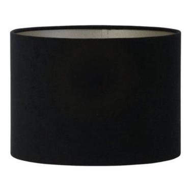 Imagem de Cúpula Para Abajur Luminária De Chão Tecido 40X40X28 Preto