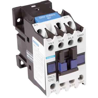 Imagem de Contator Tripolar TRC1-1210 12A 220VCA 1NA