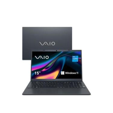 Imagem de Notebook Vaio Fe 15 12ª 8gb 512gb Ssd, I5 Windows 11 Home Cinza Grafit
