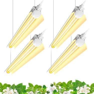 Imagem de Pacote com 4 lâmpadas LED Grow Light Barrina 96W Full Spectrum 60 cm