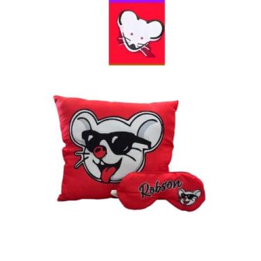 Imagem de Almofada + Tapa Olho Grupo Dos Rosas Emilly Vick Leozinho Robson - MD,