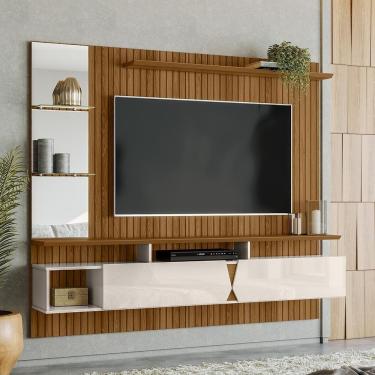 Imagem de Painel Intense Para Tv Até 55'' - Lukaliam Móveis Freijó - Off White