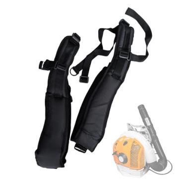 Imagem de Alças de ombro 4282-710-9020 e 4282-710-9030 Compatível com Stihl BR600 BR700 BR500 BR550 BR350 BR800 Soprador de mochila – Substituição de arnês esquerdo e direito com parafusos