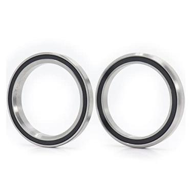 Imagem de 2 peças de rolamentos de fone de ouvido de bicicleta MH-P16 40x52x7mm 45/45 ACB Road Angular Contact Bicycle Bearing ACB4052 acessórios