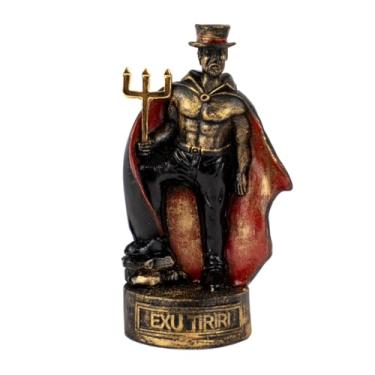 Imagem de Escultura Orixá Exu Tiriri Vintage 10,50 cm em Resina