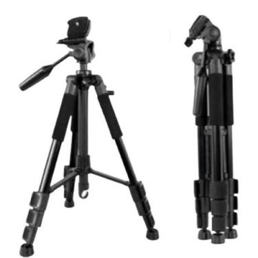 Imagem de Tripe Para Câmera Fotográfica 1,70 Metros Bolsa De Trasporte - A.R Var