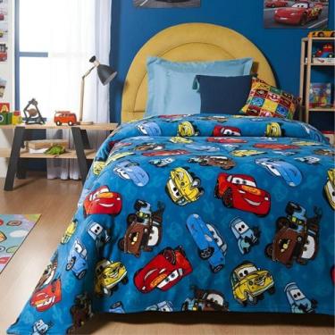 Imagem de Coberta Grosso Infantil Manta Carros Soft Antialergica Luxo - De Luca 