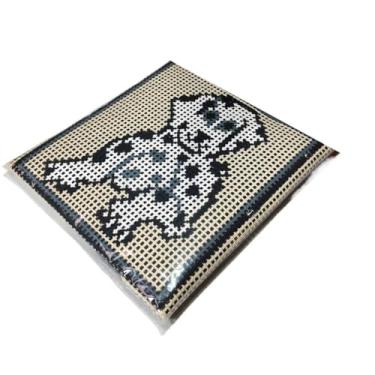 Imagem de Kit para iniciantes em bordado em tela, incluindo fios, agulhas e manual de tapeçaria com meia agulha(014)