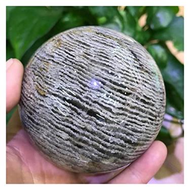 Imagem de Cheio de textura, 1 peça, esfera de cristal natural fantasma fantasma multicamadas preciosas pedras preciosas jardim esferas de quartzo Reiki minerais decorativos Feng Shui 5-8 cm (tamanho: 7-8 cm)