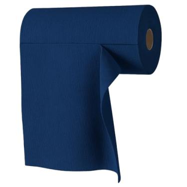 Imagem de Rolo de Microfibra Com Panos Roll 30x30cm 200GSM Amarelo (C/ 12 Panos) produtos de limpeza para Limpeza Geral, Lavável e Reutilizável(Azul)