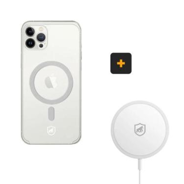Imagem de Kit Magsafe Carregador e Capa compatível com iPhone 12 Pro Max  Gshiel