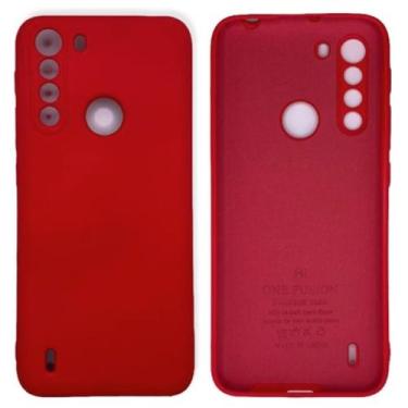 Imagem de Case Capa Capinha Motorola One Fusion/One Fusion Plus Aveludada Proteç
