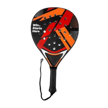 Imagem de UGPLM Equipamento Físico para Raquete de Padel, Treinamento Esportivo para Iniciantes, Núcleo de Epe para Crianças, Família, Escola, Campo Esportivo Indoor, Preto E Vermelho