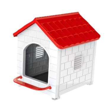 Imagem de Bothyi Caixas de nidificação Caixa de postura de de galinha, caixa de nidificação para postura de ovos de galinha, galinheiro para criação, Vermelho Sem Tapete