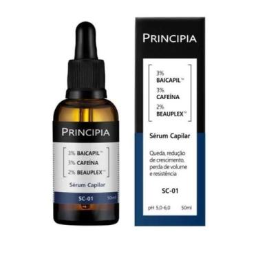 Imagem de Sérum Capilar 3% Baicapil + 3% Cafeína Principia Skincare SC-01 com 50