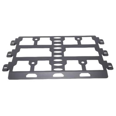 Imagem de Acouto Placa de Montagem de Caixa de Ferramentas de Aço Carbono Espessada Com Capacidade de Carga Superior a 100 Libras para Substituição do de Armazenamento de Ferramentas de