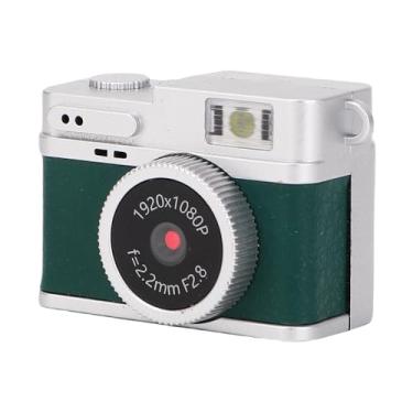 Imagem de Tbest Câmera Digital Com Chaveiro Pequeno 20MP 1080P Filmadora para Atividades Ao Ar Livre (Verde)