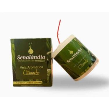 Imagem de Vela Citronela Repelente 60G Alta Performance - Senalandia
