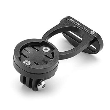 Imagem de Suporte para Computador de Bicicleta Extensão Caule Liga Alumínio Cronômetro Câmera Esportiva Lanterna GPS