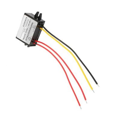 Imagem de FTVOGUE Conversor DC 5V, Módulo de Fonte de Alimentação Redutor 3A AC para DC, Cabo de Saída de Conversores de Energia para Tela do Carro, Câmera de Monitor, Ventilador, Motor, Roteador, Com (5A)