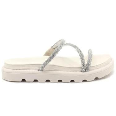 Imagem de Tamanco Vizzano Flatform Tiras Brilho Feminino 6459118-Feminino