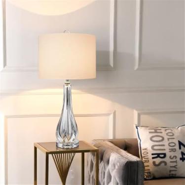 Imagem de Luxo Contemporâneo Lâmpada de Mesa LED Criatividade Americana Sala de Estar Quarto Estudo Villa Hotel Cama Mesa Luz (Estilo 190B)