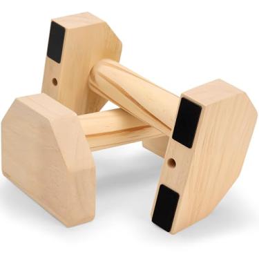 Imagem de 2 Peças de Barra Paralela, Base Antiderrapante, Suporte Flexão, Suporte de Calistenia Barra Paralela de Chão Barra Fixa, Equipamento de Treino em Casa