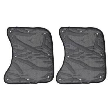 Imagem de aqxreight Protetor Solar para Janela de Semi-caminhão Com Ventosas Substituição de Tecido Elástico para Caminhões VNL