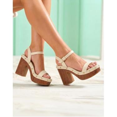 Imagem de Sandália Casual Vizzano Salto Boco 6541200