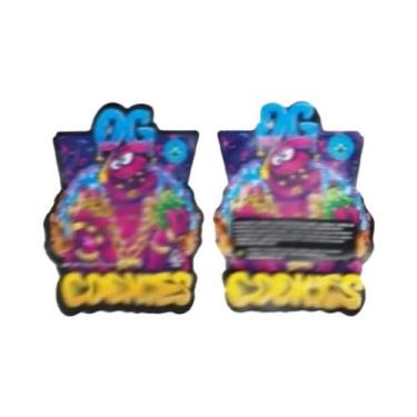 Imagem de Saco Holográfico Com Fecho Zip Reutilizável Mylar Multiuso Para Armaze