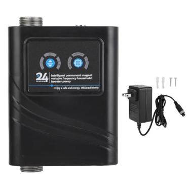 Imagem de FTVOGUE Bomba de Reforço de Pressão de água Doméstica 120W Com 3 Engrenagens Manual Automática para Torneira de Chuveiro, Vaso Sanitário Aquecedor (Plugue EUA 100 a 240V)