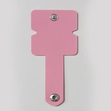 Imagem de Suporte de fone de ouvido com gerenciador de cabos, suporte de liga de alumínio 2 em 1 e organizador de enrolador de cabo para mesa, economiza espaço (rosa)