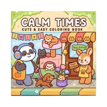 Imagem de Livro De Colorir Para Adultos Com Padrões Fofos E Fáceis, Presente Per