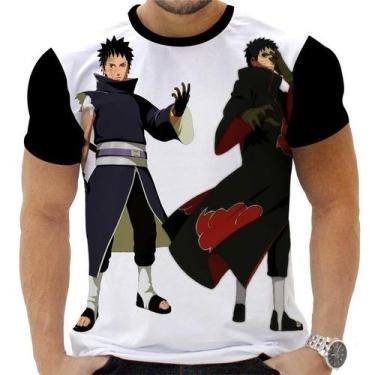 Imagem de Camiseta Camisa Personalizada Anime Naruto Obito Uchiha 12 - Zahir Sto