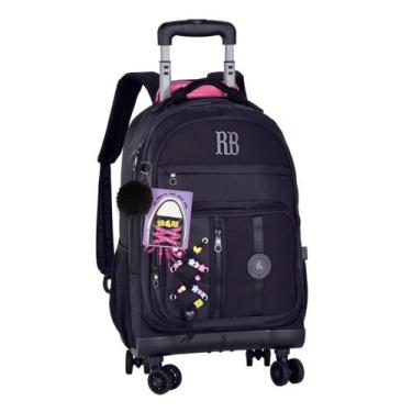 Imagem de Mochila de Rodas Escolar 360º Rebecca Bonbon Meninas - Clio Style, Pre