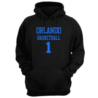 Imagem de Blusa Moletom Capuz Basquete Orlando Basketball número 1 - Loja Click 