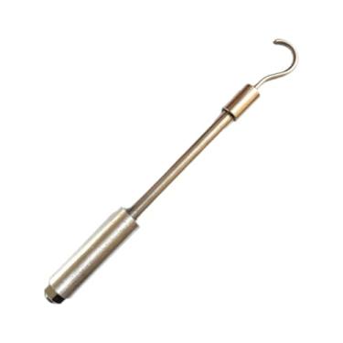 Imagem de MERIGLARE Gancho para tubo de afinação, ferramenta prática para reparo de trompete, extrator de tubo de afinação, reparo de enferrujado para saxofone,