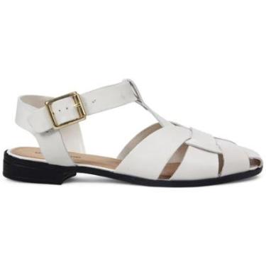 Imagem de Sandalia Rasteira Bottero Couro Atanado 375403 Feminino-Feminino