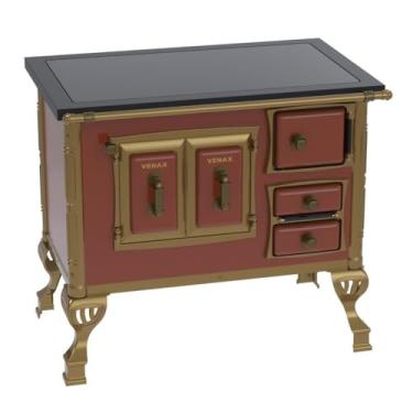 Imagem de Fogão a Lenha N 1 Colonial Premium Tabaco Saida Esquerda