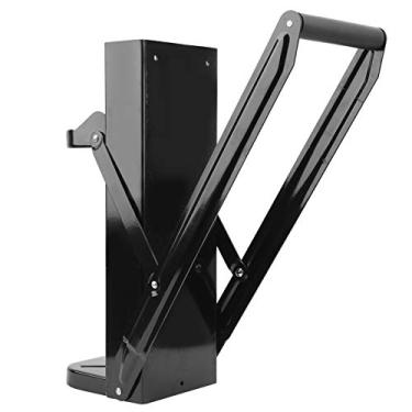 Imagem de Generic Triturador de Latas Montado na Parede, Abridor de Garrafas Eficiente, Ferramenta Resistente para Reciclagem de Latas Domésticas e Garrafas de Plástico Feitas de Ferro Preto para Fácil