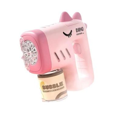 Imagem de Pistola De Bolhas Elétrica De Unicórnio Para Crianças, Soprador Automá