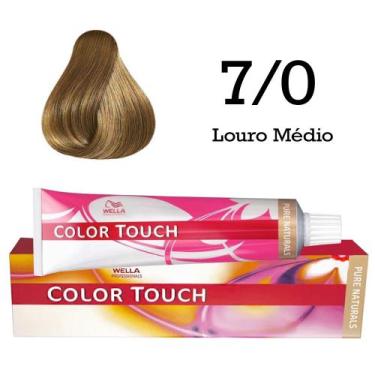Imagem de Tonalizante Color Touch 7.0 Louro Médio  Wella Professionals