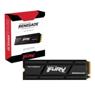 Imagem de HD SSD M.2 Kingston Fury Renegade, 2TB, Pci-e 4.0x4, Dissipador - Sfyrdk/2000g 5815