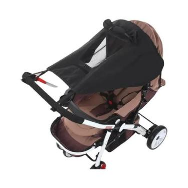 Imagem de Protetor Solar Universal Para Carrinho De Bebê Com Proteção UV, Capa P