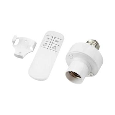 Imagem de Lâmpada LED Inteligente E27 Com Controle Remoto RF 433MHz, Interruptor