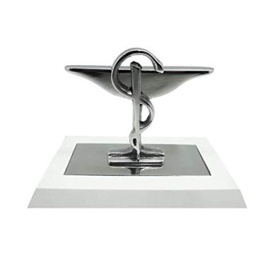 Imagem de Escultura De Mesa Farmácia Decoração Sarquis Samara Branco