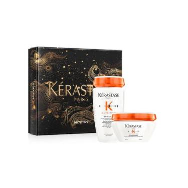 Imagem de Kit Kerastase Nutritive Bain Satin Riche Shampoo e Mas Riche - KÉRASTA